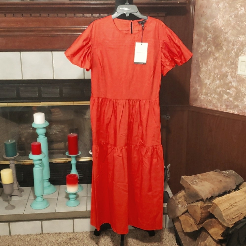 who what wear - Paprika Dress Size Medium-New with Tags